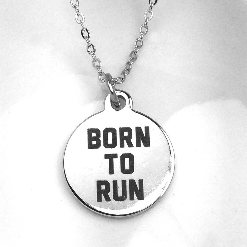 Born To Run Charm Necklace